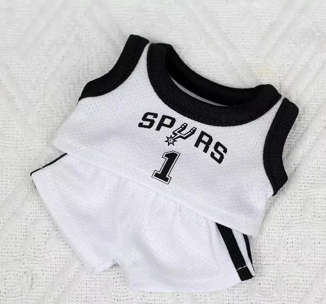 Labubu Basketball Clothes Cute Doll Decoration Handmade Doll Clothes