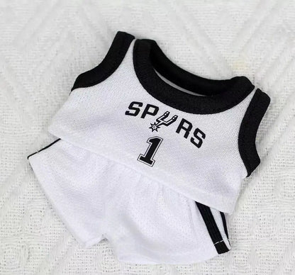 Labubu Basketball Clothes Cute Doll Decoration Handmade Doll Clothes