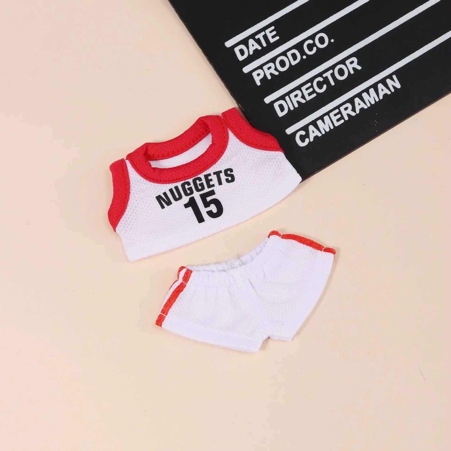 Labubu Basketball Clothes Cute Doll Decoration Handmade Doll Clothes