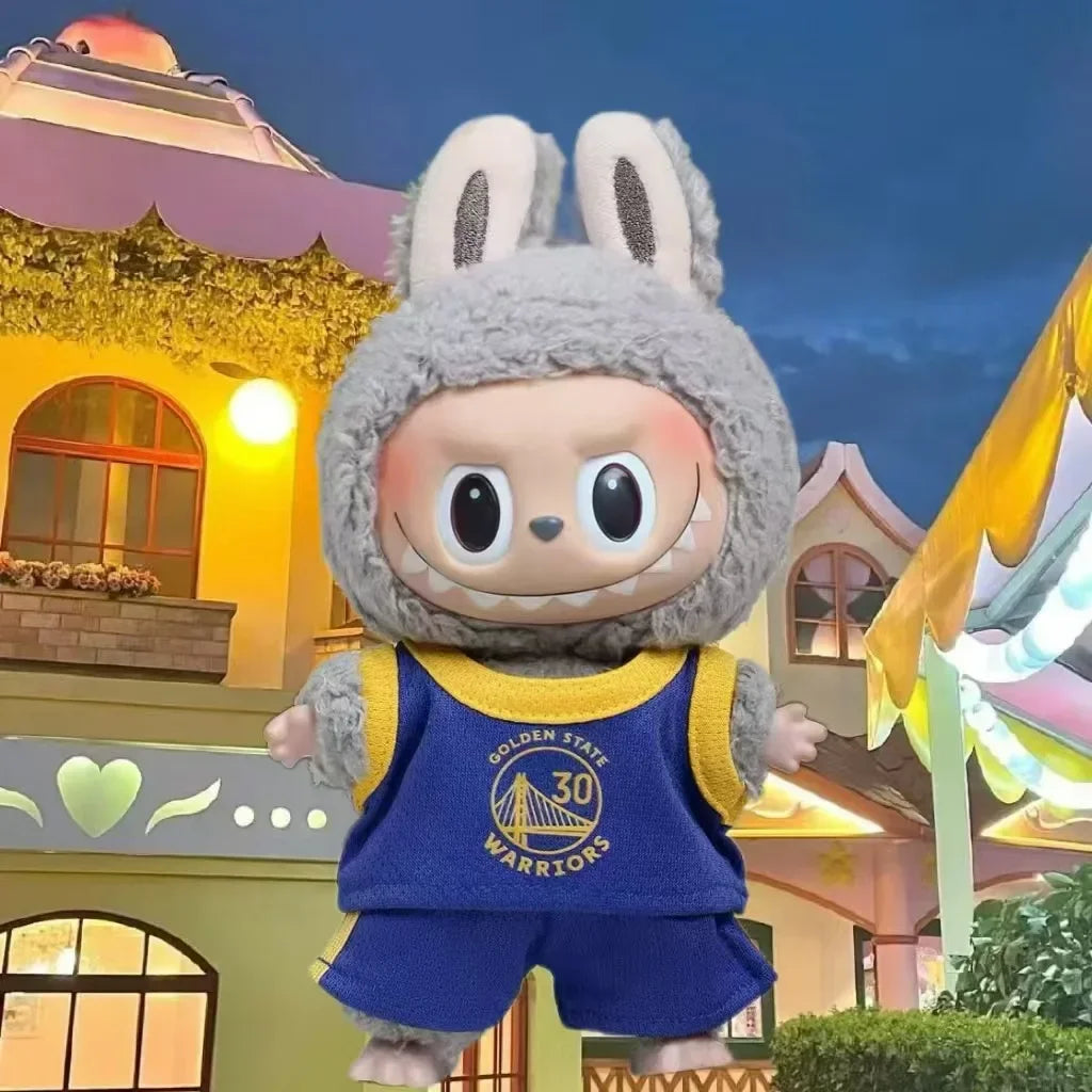 Labubu Basketball Clothes Cute Doll Decoration Handmade Doll Clothes